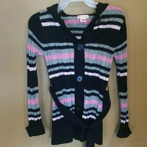 Hooded casual sweater